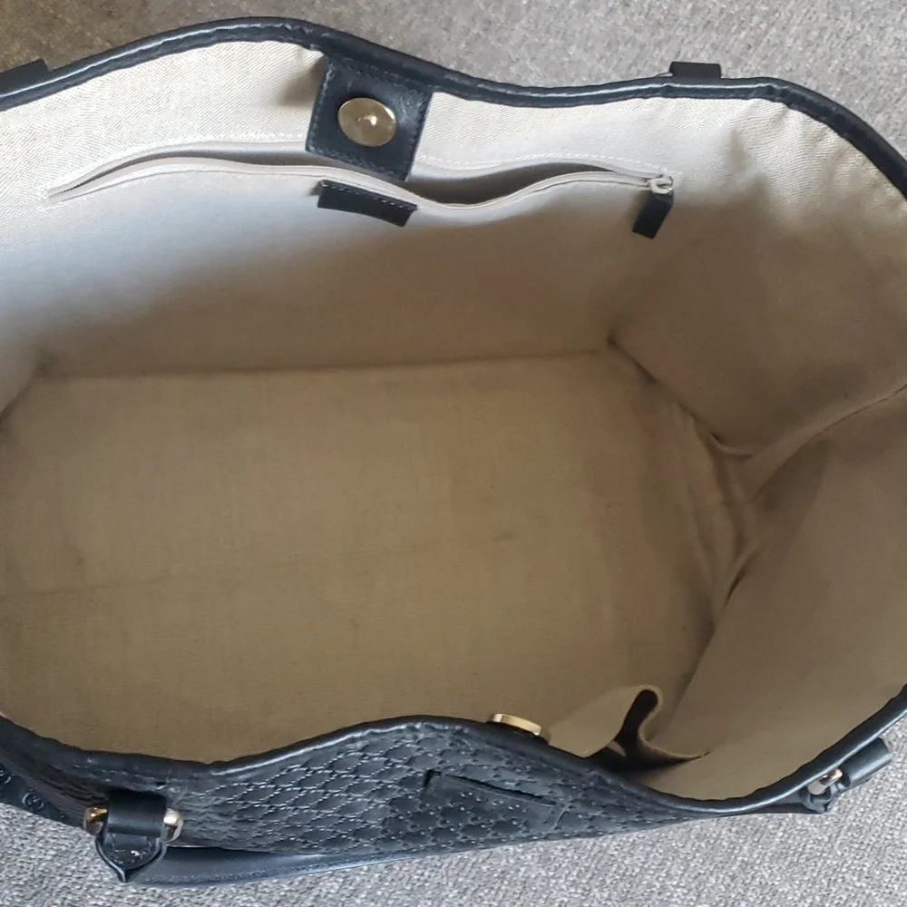 Gucci micro leather guccissima tote bag - Picture 11 of 16